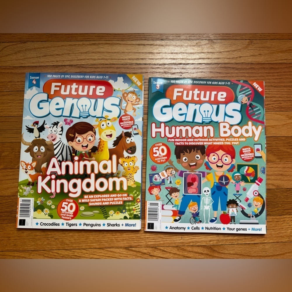 Future Genius Activity Book - Colorful Learning for Kids